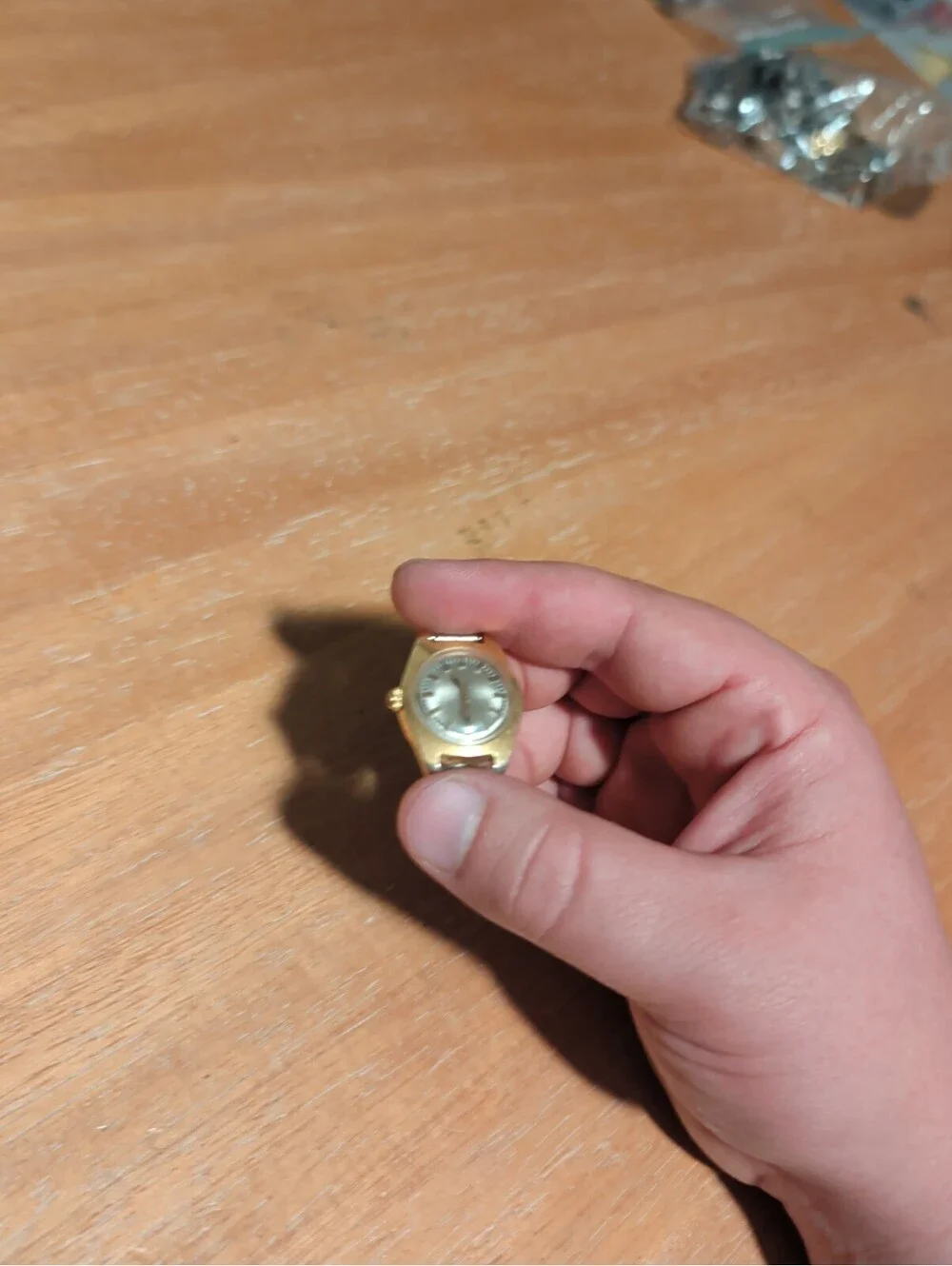 Timex Electric Ladies Gold Tone Vintage 1970s Watch